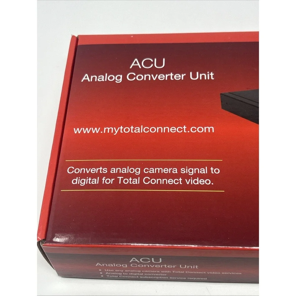 NEW Honeywell ACU Analog Converter Unit Coverts Analog Camera Signal To Digital